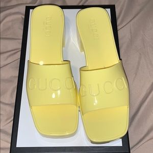 gucci pastel sandals